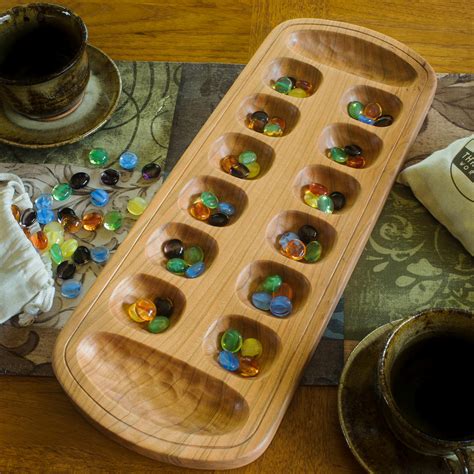 Handmade mancala board - lopezxchange