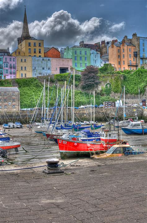 Tenby Harbour in Summer 4 Photograph by Steve Purnell - Pixels