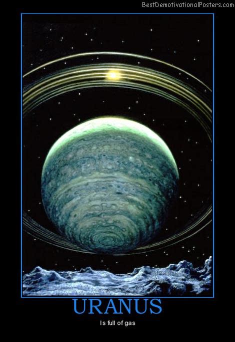 Planet Uranus - Demotivational Poster