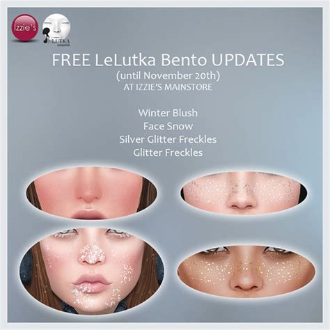 Free LeLutka Bento Updates | Izzie's Winter Blush, Face Snow… | Flickr