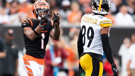 Steelers-Bengals: See Chase hilariously show Fitzpatrick double birds