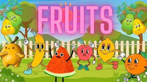 Fruits song |Nursery Rhymes - YouTube