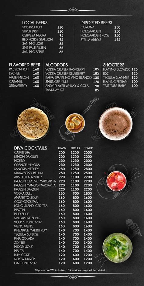 Rockstar KTV Menu | ClickTheCity Food & Drink