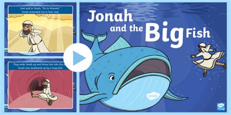 FREE Jonah and the Big Fish Story PowerPoint (teacher made)