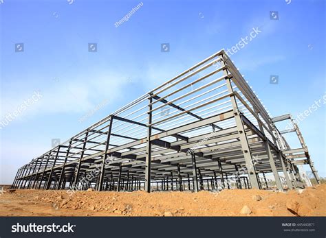 Steel Frame Structure Stock Photo 445440871 | Shutterstock