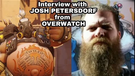 Interview with Josh Petersdorf voice of ROADHOG from OVERWATCH - YouTube