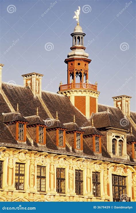 Old town lille stock image. Image of real, home, holidays - 3679439