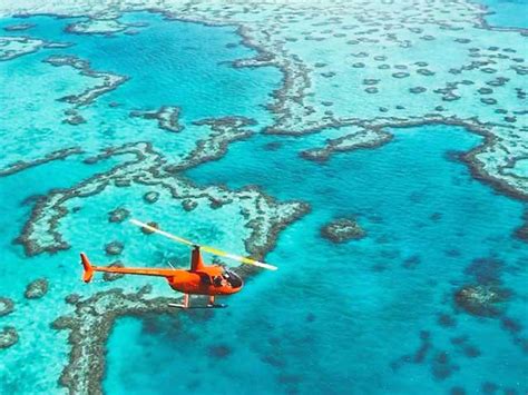 Stunning Airlie Beach Helicopter Tours 3 Different Options