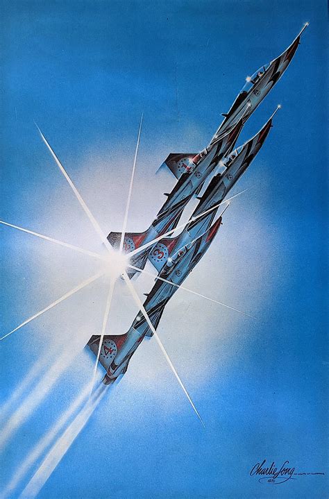 Vintage Poster Litho U. S. Air Force Art Collection