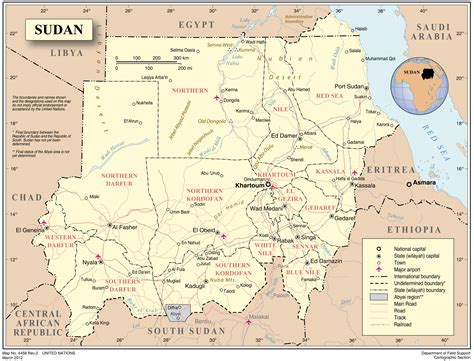 Sudan Political Map 8094 | The Best Porn Website