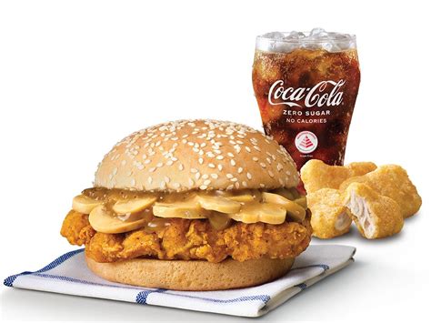 KFC Singapore brings back the Shrooms burger | HungryGoWhere