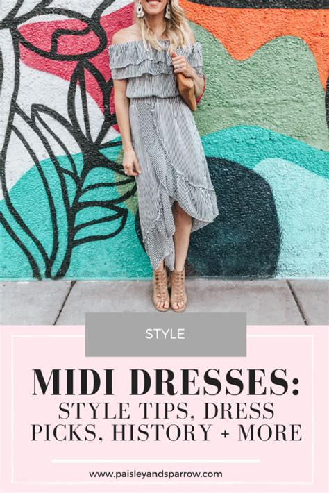 What is a Midi Dress? Everything You Need to Know - Paisley & Sparrow