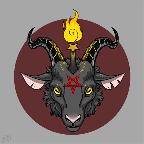 Baphomet head by Firell on DeviantArt