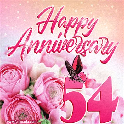 Happy 54th Anniversary GIFs | Funimada.com