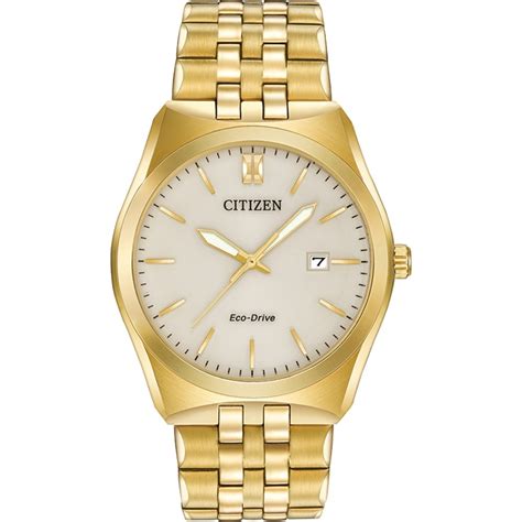 Citizen Men's Gold Tone Corso Eco-Drive Watch BM7332-53P