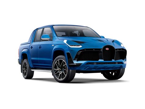 Bugatti “Hyper Truck” Rendering Combines Divo Front Fascia With Amarok ...