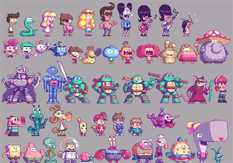 Pixel Nickelodeon GIF by Paul Robertson - Find & Share on GIPHY