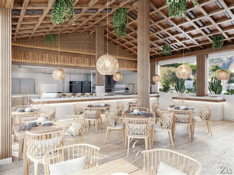 Beach Bar design for Pyramisa Beach Resort on Behance