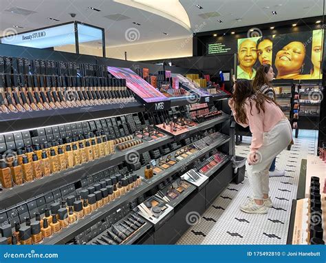 A Nars Makeup Display in a Sephora Cosmetics Retail Store in a Mall in Orlando, FL Editorial ...