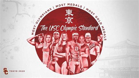 USC Trojans on Instagram: “The USC Olympic tradition continues one year from today at #Tokyo2020 ...