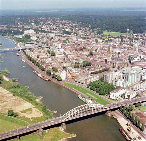 Aerial Photograph of Arnhem, Gelderland, Netherlands Photo