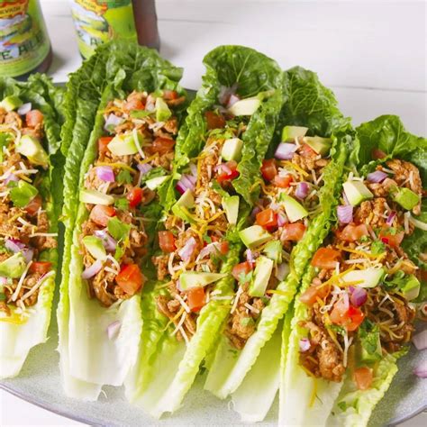 Turkey Taco Lettuce Wraps - The Best Video Recipes for All