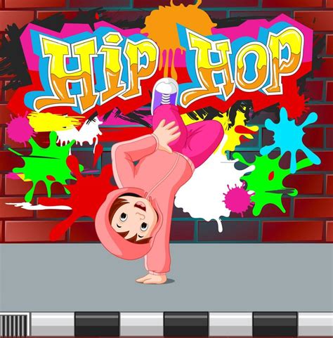 kids dancing hip hop 8665858 Vector Art at Vecteezy