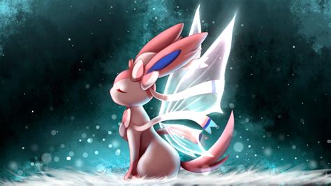 Sylveon Eevee Pokemon Wallpapers on WallpaperDog