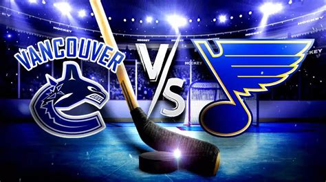 Canucks vs. Blues prediction, odds, pick, how to watch