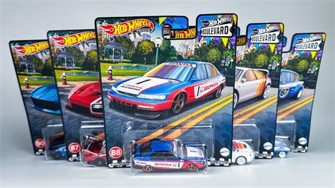 Hot Wheels Boulevard 2023 T case Set of 5pcs – Mobile Garage HK