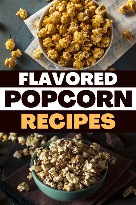 25 Best Flavored Popcorn Recipes - Insanely Good