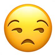 😒 Emoji Faccina Contrariata su Apple iOS 15.4