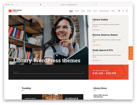 13 Best WordPress Themes for Libraries 2024 - Colorlib