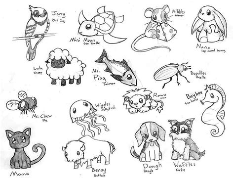 Cute Tumblr Animal Drawings