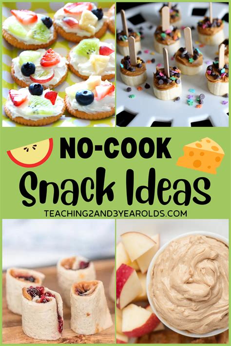 No-Cook Snack Ideas