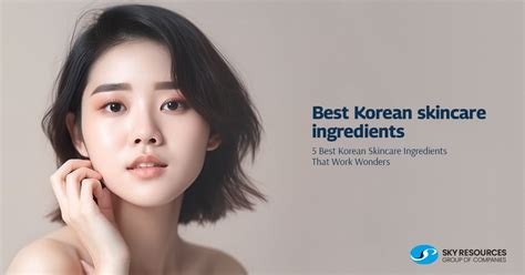 5 Best Korean Skincare Ingredients That Work Wonders - Sky Resources