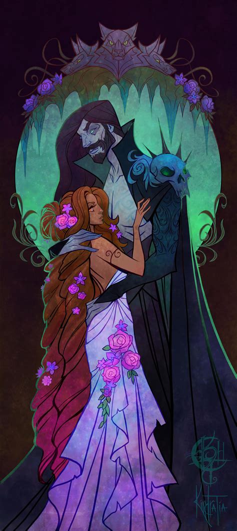 Persephone and Hades by UlaFish on DeviantArt