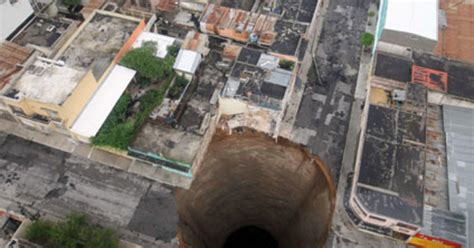 Sinkhole in Guatemala