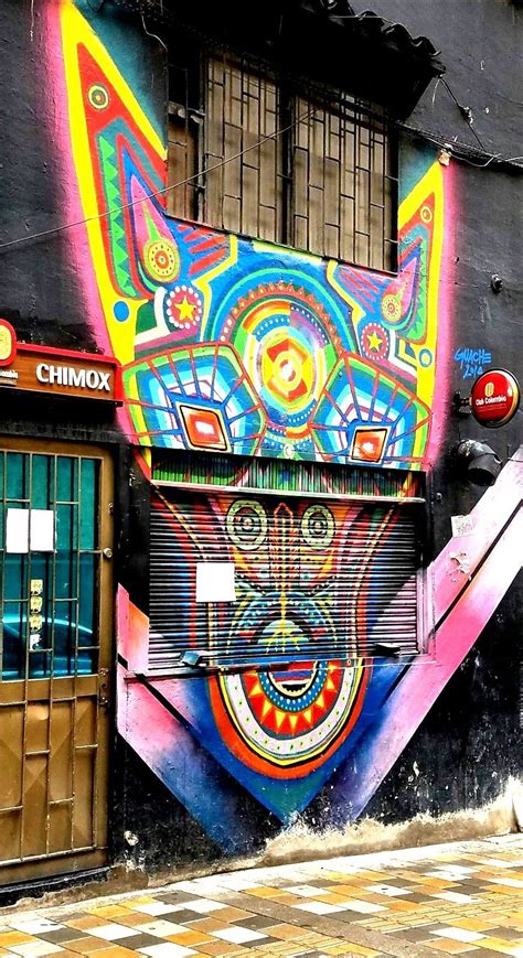 Bogotá Colombia - Street Art & Graffiti – This is from the Parque de ...