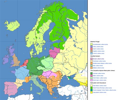 Europe Culture map : r/MapPorn