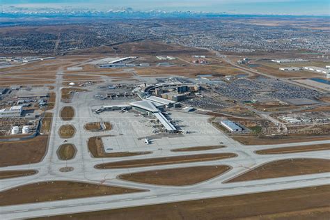 Aerial Photo | Calgary International Airport