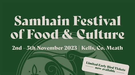 Samhain Festival of Food & Culture 2023 - Evently