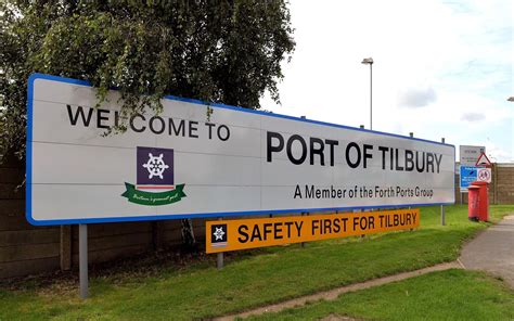 Tilbury Docks in Essex, where a shipping container was found with 31 ...