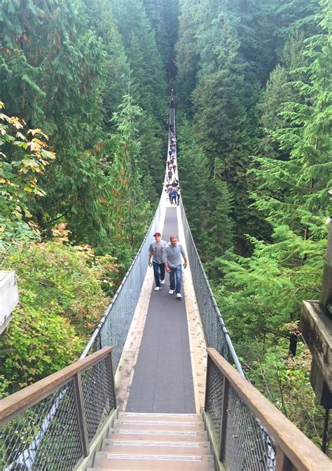 Exploring The Capilano Suspension Bridge Park In Vancouver, BC Canada