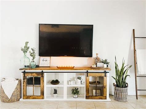 27 TV Stand Décor Ideas to Make Watching TV More Enjoyable | Living ...