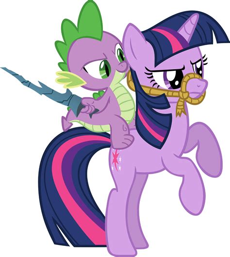 Twilight Sparkle and Spike by CrusierPL on DeviantArt