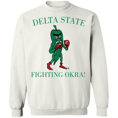 Delta state fighting okra shirt - Bucktee.com