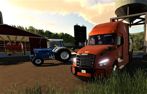 FS19 - Freightliner Cascadia P4 Truck V2.01 | Farming Simulator 19 | Mods.club