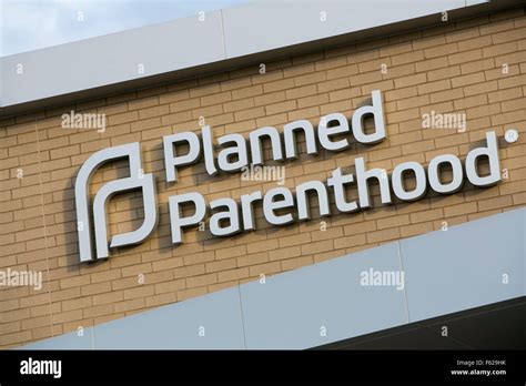 A logo sign outside of a Planned Parenthood medical clinic in St. Paul, Minnesota on October 25 ...