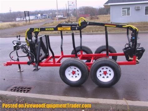 JMS - Log Grapple Trailer - Grapples & Trailers : Log Grapple Trailers